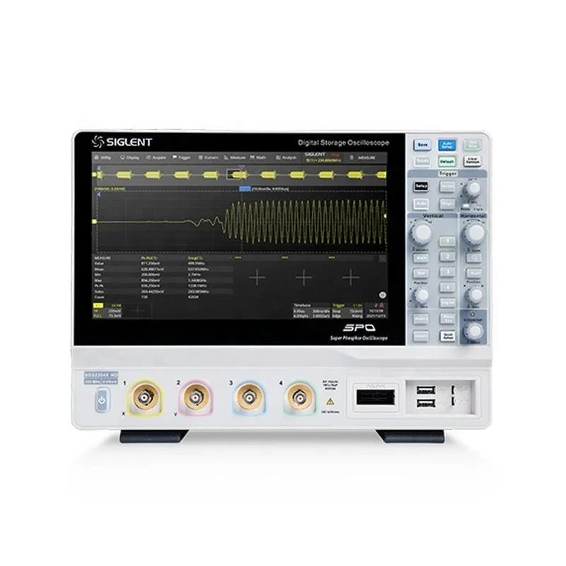 Siglent SDS2104X/SDS2204X/2354X HD 4 Channel,100MHz-350MHz 12Bit 2 GSa/s Fluorescent Digital Storage Oscilloscope