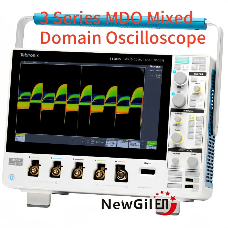 Tektronix MDO34 Oscilloscope MDO34 3-BW-100 MDO34 3-BW-200 MDO34 3-BW-350, MDO34 3-BW-500 MDO34 3-BW-1000 Bandwidth 1GHz