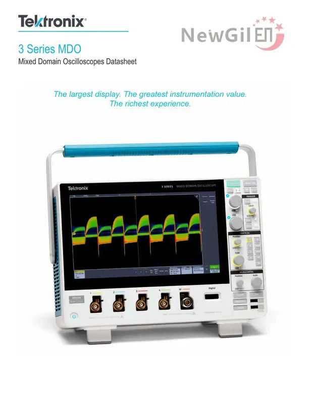Tektronix MDO32 Oscilloscope MDO32 3-BW-100 MDO32 3-BW-200 MDO32 3-BW-350 MDO32 3-BW-500 MDO32 3-BW-1000, 4 Channel, 1GHz