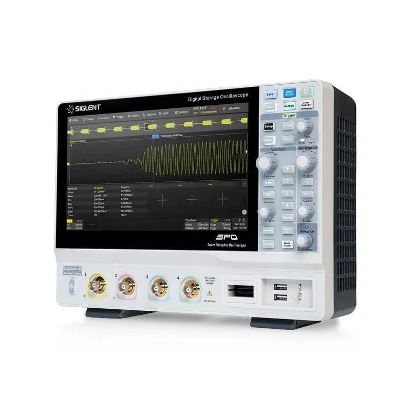 Siglent SDS2104X/SDS2204X/2354X HD 4 Channel,100MHz-350MHz 12Bit 2 GSa/s Fluorescent Digital Storage Oscilloscope