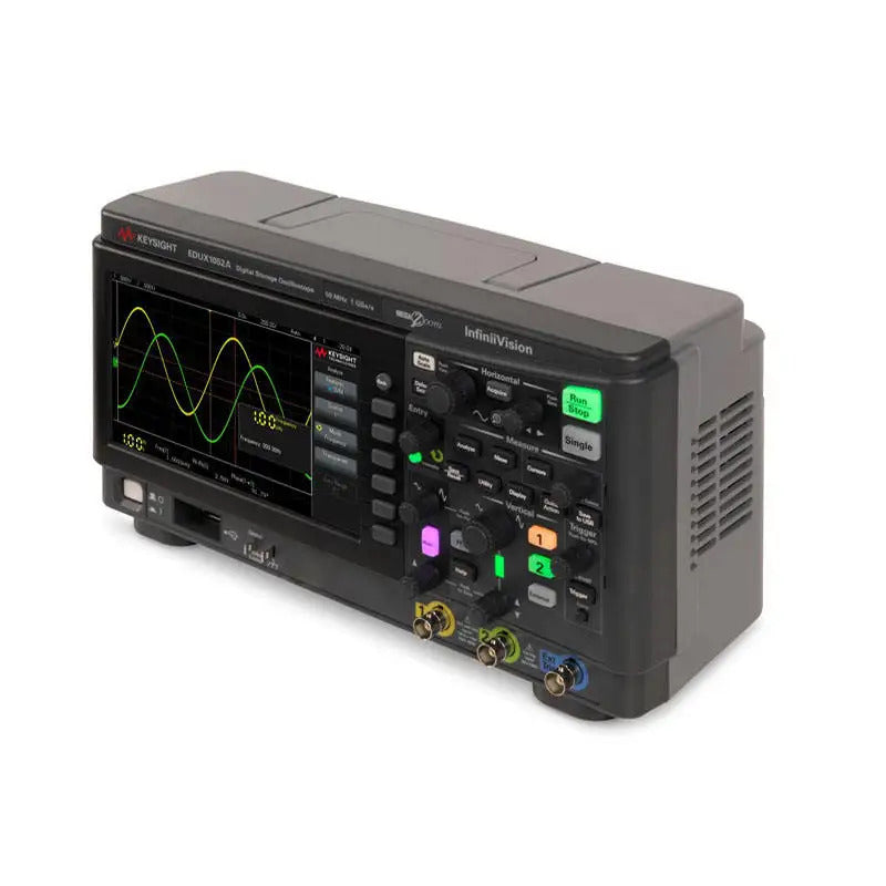 Keysight Bandwidth 50 MHz 2 analog channels 100000 waveform refresh rate EDUX1052A oscilloscope