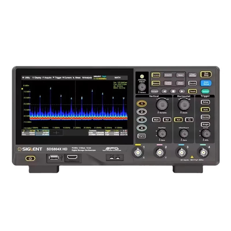 Siglent  SDS802X  SDS804X  SDS814X  SDS824X   70MHz HD 4Channels Digital Oscilloscope Bandwidth  Oscilloscope Tester Tools
