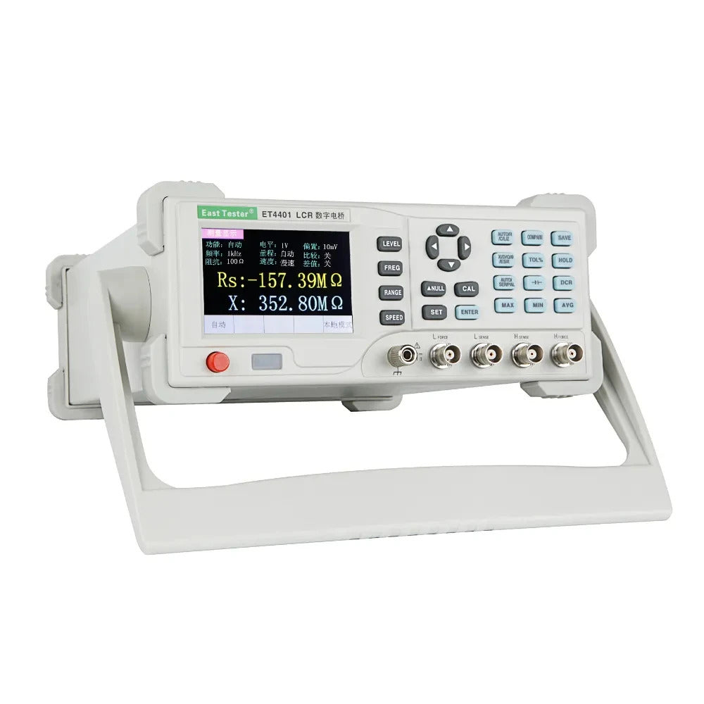 ET4401, ET4402 ,ET4410, Digital Bench LCR Bridge Meter,  Capacitance Resistance Inductance MeasureAccuracy Tool