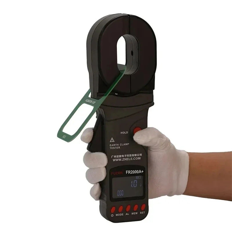 FR2000A  FR2000B  FR2000  FR2000C  Multifunction Ground Earth Resistance Meter 0-1200Ω Current 20A Loop Non Contact Tester