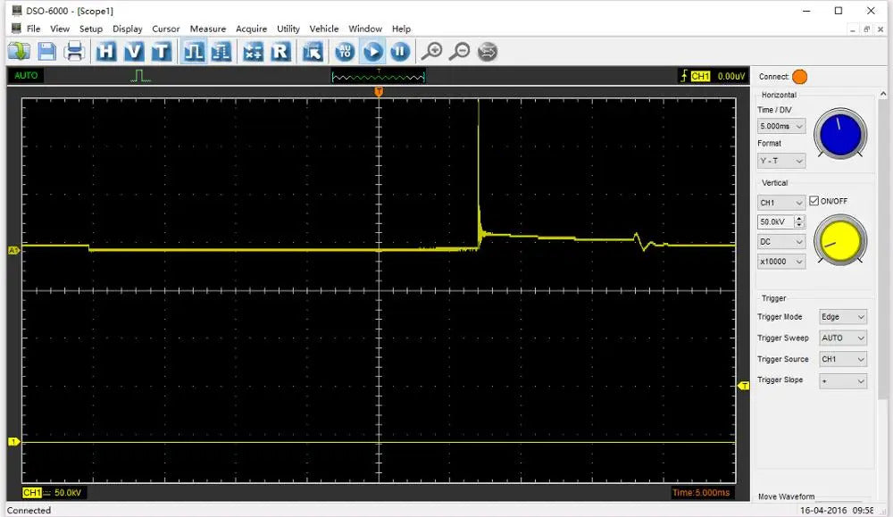 Hantek 6074BE (Kit I) Standard Equipped Over 80 Types Of Automotive Measurement Function USB2.0 4 Isolated Channels Oscilloscope