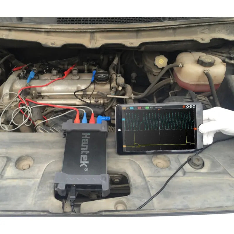 Hantek Automotive USB/PC Oscilloscope Hantek6074BE Kit I II III IV 4 Channel Oscilloscope Automotive USB Oscilloscope 70MHz 1GSa
