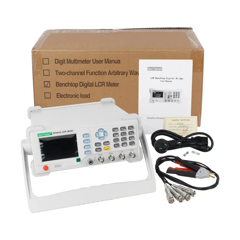 East Tester ET4501,ET4502,ET4510 desktop LCR precision digital laboratory tester, measure resistance, capacitance,inductance