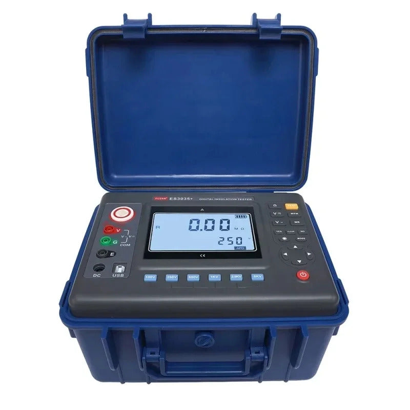 FUZRR ES3035E ES3035 Digital Insulation Resistance Tester 10KV Double Insulation High Voltage Meter Megohmmeter