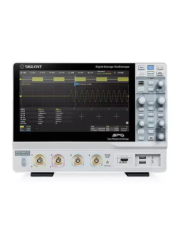 SIGLENT High resolution digital oscilloscope SDS1072X/1074X/1102X/1204X HD high-definition touch