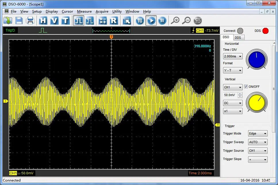 Hantek 6074BE (Kit I) Standard Equipped Over 80 Types Of Automotive Measurement Function USB2.0 4 Isolated Channels Oscilloscope