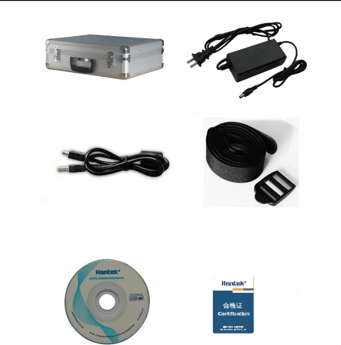 Hantek High frequency Spectrum analyzer HSA2030A/B Handheld Portable Field Strength Meter 9kHZ 3.2GHZ AC Coupled USB interface