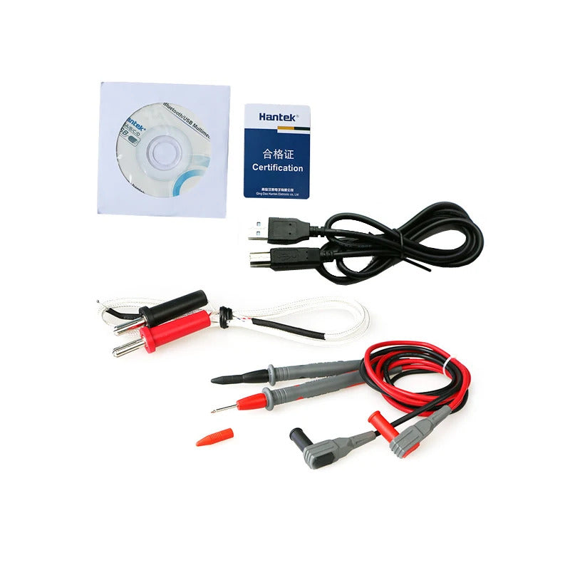Hantek 365E USB Data Logger Recorder Digital Multimeter Bluetooth-compatible Voltage Current Resistance Capacitance Diode Tester