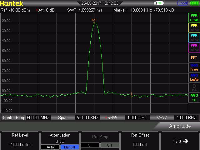 Hantek High frequency Spectrum analyzer HSA2030A/B Handheld Portable Field Strength Meter 9kHZ 3.2GHZ AC Coupled USB interface