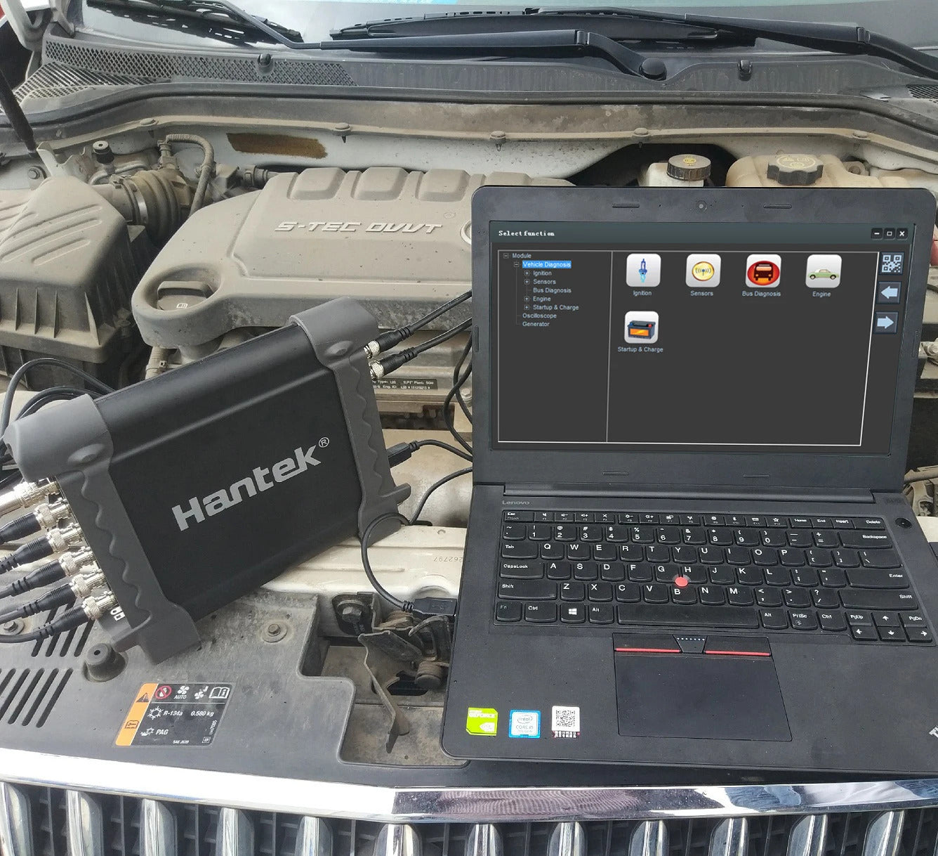 Hantek Oscilloscope Hantek1008A/1008B/1008C PC/USB virtual Oscilloscope 8CH Automotive Diagnostic Auto Scope/DAQ Generator