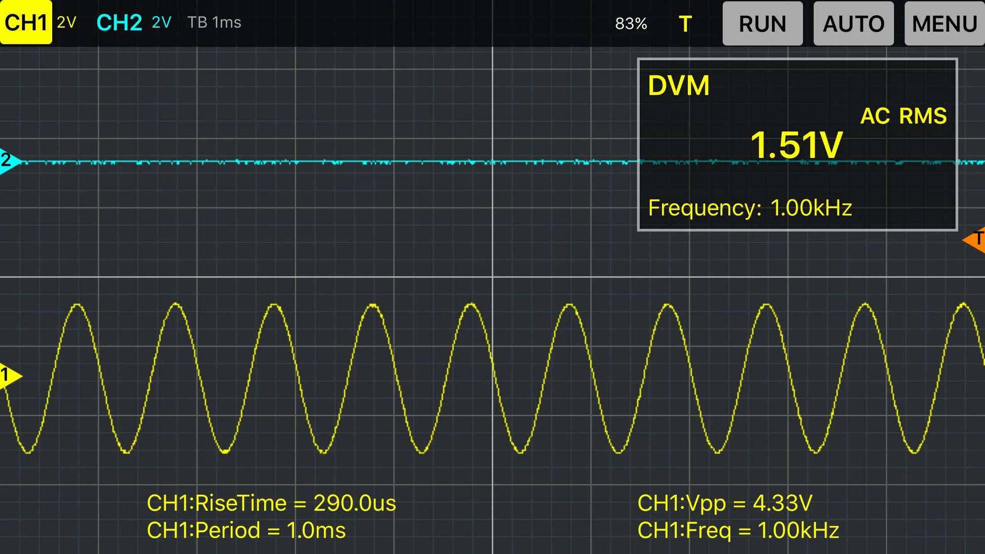 Hantek Digital Oscilloscope 2CH iDSO1070A USB iPhone/ippa-d/Android/Windows Osciloscopio Portatil With WIFI