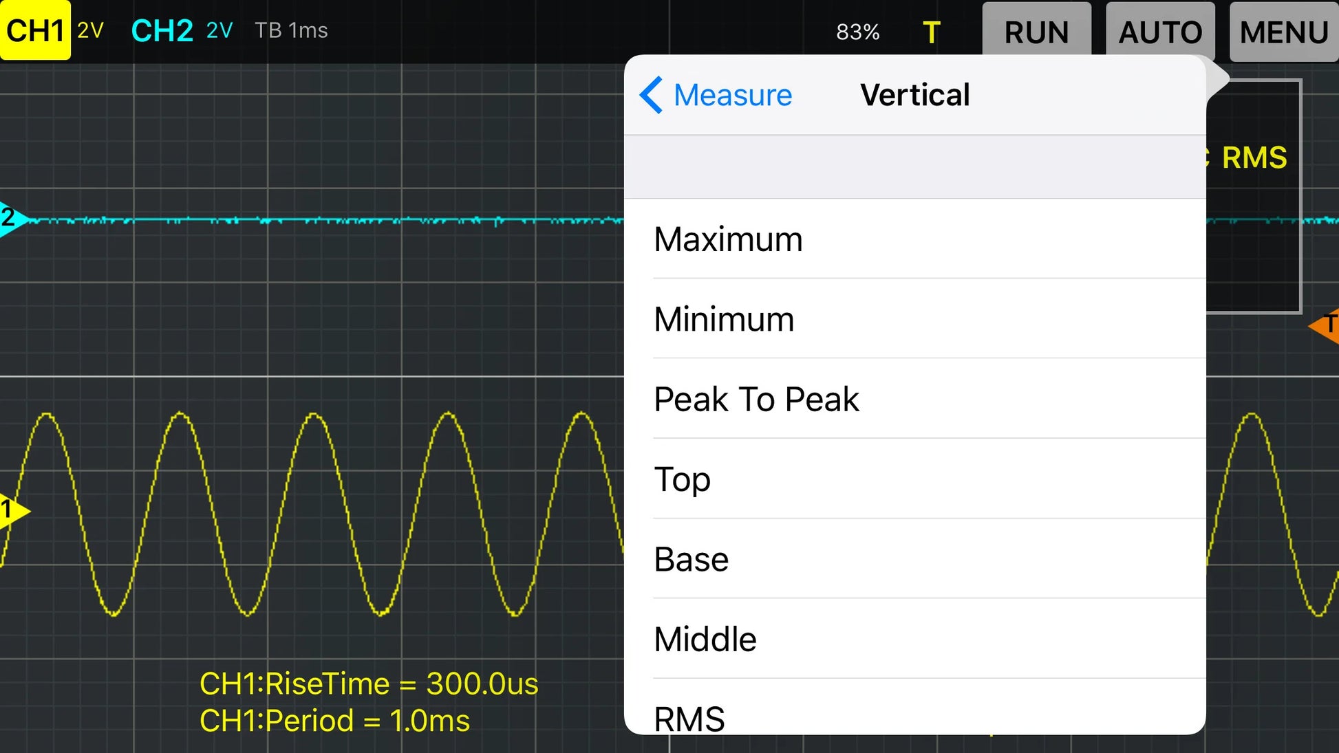Hantek Digital Oscilloscope 2CH iDSO1070A USB iPhone/ippa-d/Android/Windows Osciloscopio Portatil With WIFI
