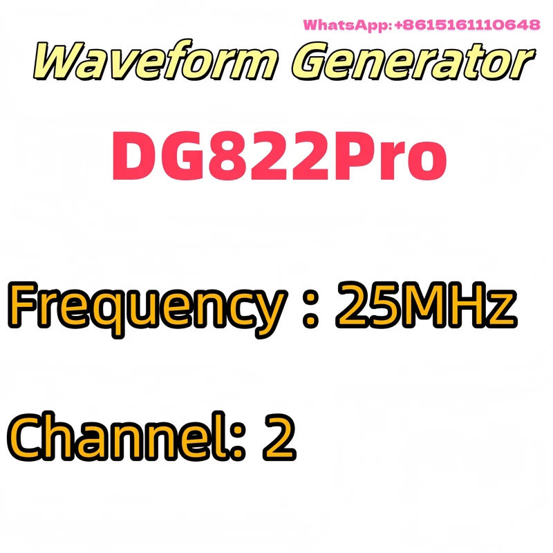 DG821Pro DG822Pro DG852Pro  25  50 MHz AFG Generator ,1 2  Channel, Waveform Generator ,signal generator