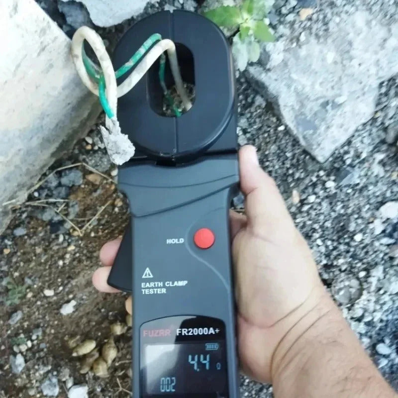 FR2000A  FR2000B  FR2000  FR2000C  Multifunction Ground Earth Resistance Meter 0-1200Ω Current 20A Loop Non Contact Tester