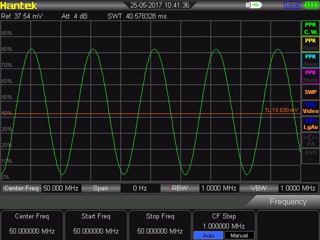 Hantek High frequency Spectrum analyzer HSA2030A/B Handheld Portable Field Strength Meter 9kHZ 3.2GHZ AC Coupled USB interface