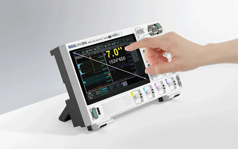 RIGOL DHO802 DHO804 DHO812 DHO814 2/4Channel 70/100MHz Digital Oscilloscope 12 Bit 1.25GSa/Sec 25MPts Depth