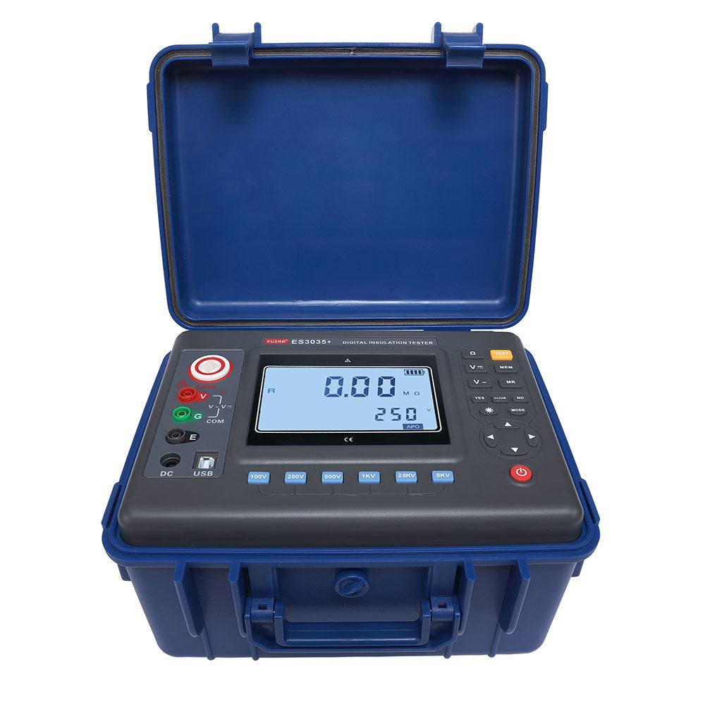 FUZRR ES3035E ES3035 Digital Insulation Resistance Tester 10KV Double Insulation High Voltage Meter Megohmmeter