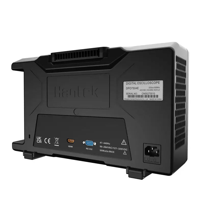 Hantek bandwidth 200MHz 4-channel oscilloscope, 2GSa/s sample rate, DPO7204 oscilloscope