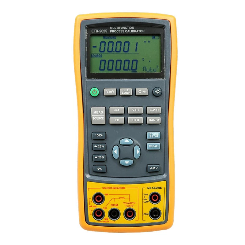 ETX-1810,ETX-1815,ETX-1825,ETX-2010,ETX-2015,ETX-2025,Process Calibrator Signal Generator Thermocouple Current VoltageMultimeter