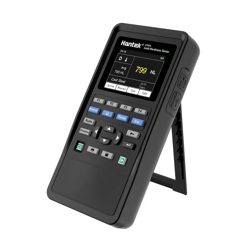 Hantek Leeb Hardness Tester HT360/HT360C Portable Leeb Hardness Tester with Multi Scales,Metal Hardness Tester Kit