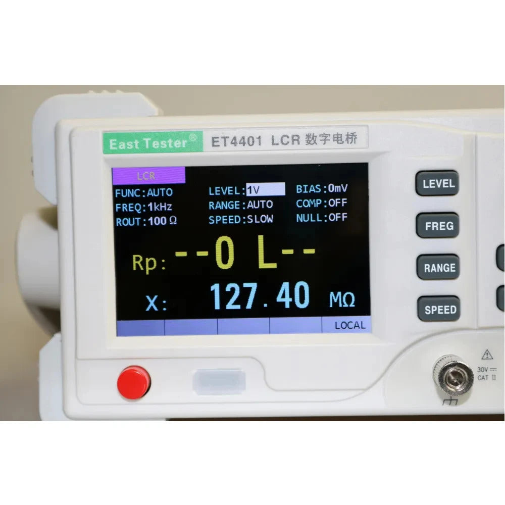 ET4401, ET4402 ,ET4410, Digital Bench LCR Bridge Meter,  Capacitance Resistance Inductance MeasureAccuracy Tool