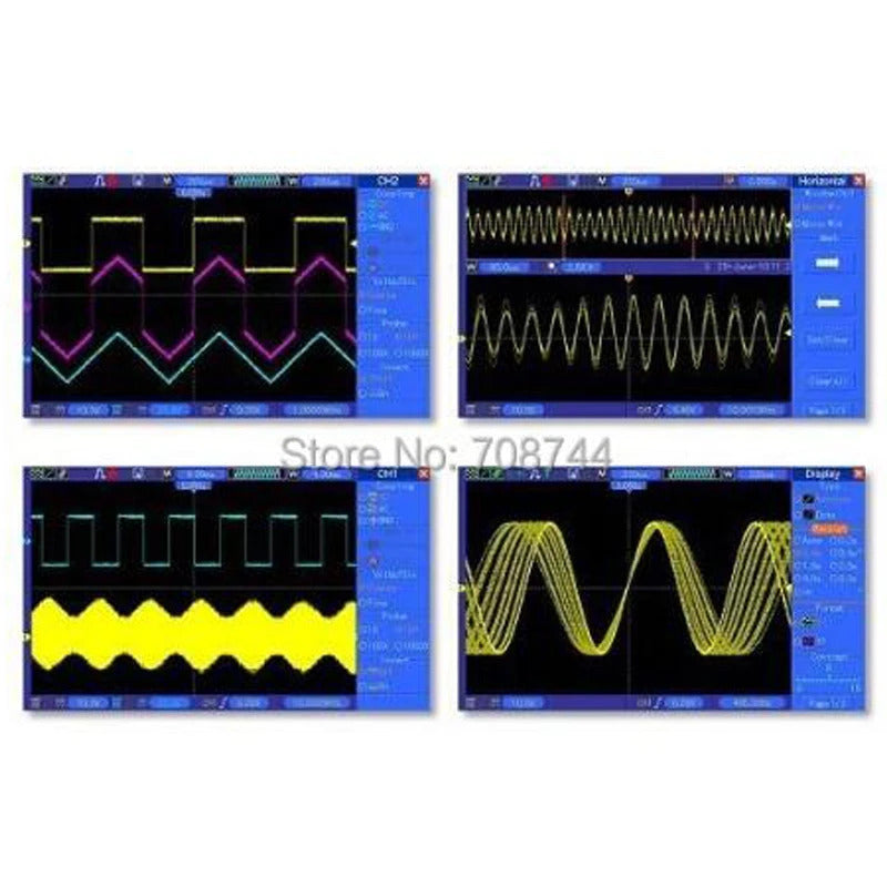 Hantek DSO5072P Digital Storage Oscilloscope 70MHz 2Channels 1GSa/s d Length 24K USB