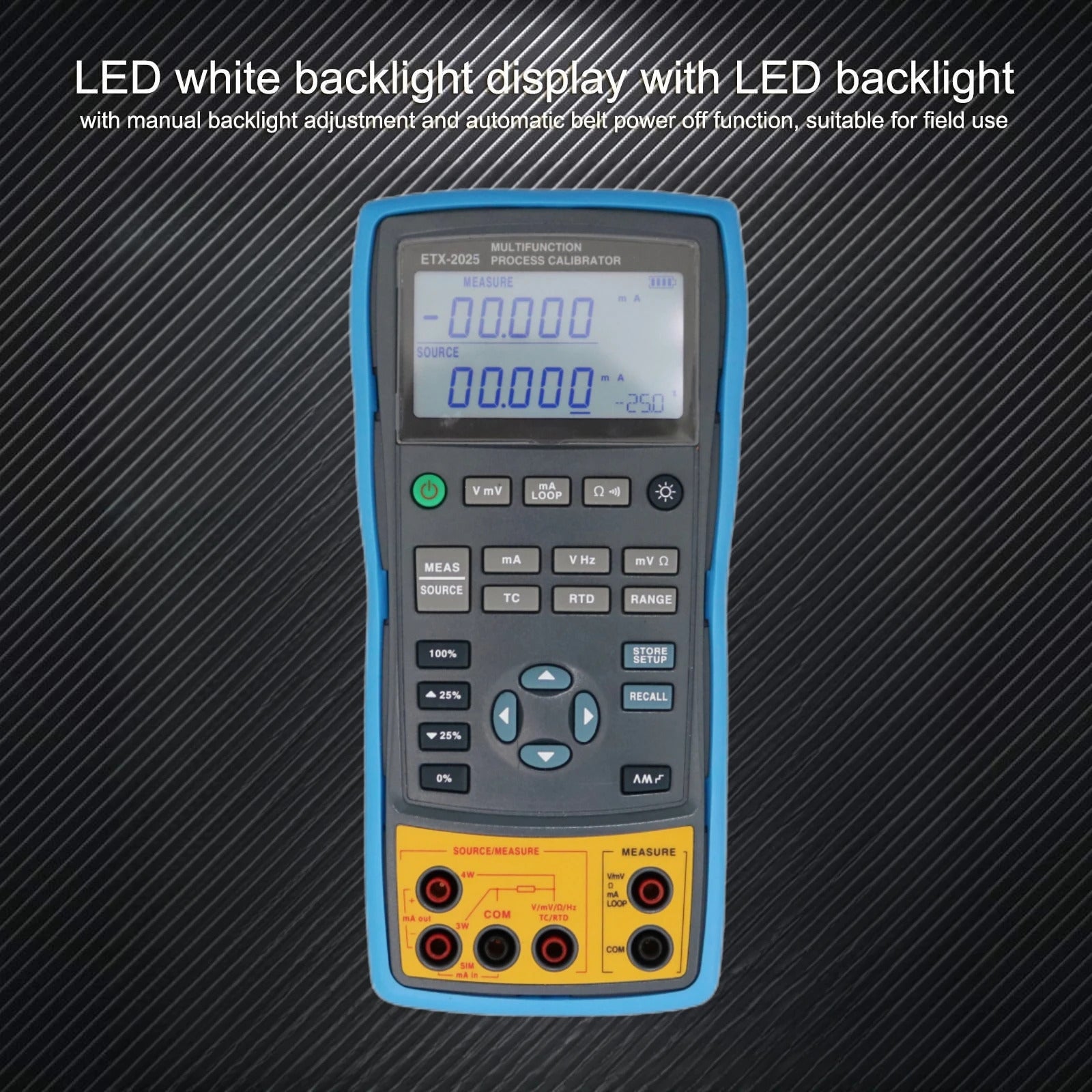 East Tester ETX-1825 ETX-2025 Multifunction Process Calibrator Signal Generator Thermocouple Precision Handheld Multimeter