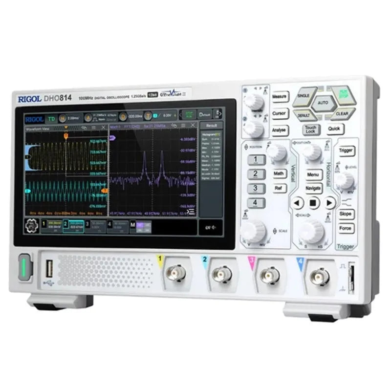 RIGOL DHO802 DHO804 DHO812 DHO814 DHO824 , 2 4Channel 70 100MHz 200MHz Digital Oscilloscope 12 Bit 1.25GSa/Sec 25MPts Depth