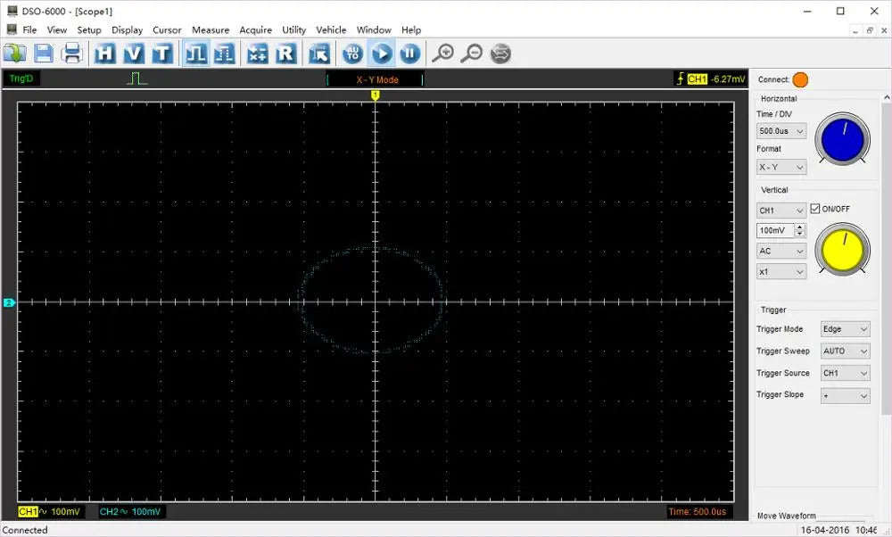 Hantek 6074BE (Kit I) Standard Equipped Over 80 Types Of Automotive Measurement Function USB2.0 4 Isolated Channels Oscilloscope