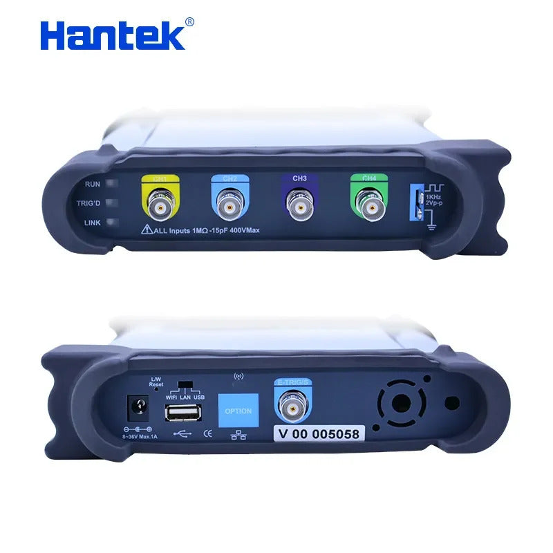 Hantek High Accuracy USB/PC Oscilloscope Hantek DSO3064/A 4 Channel virtual Diagnostic Oscilloscope Digital Vehicle Maintenance