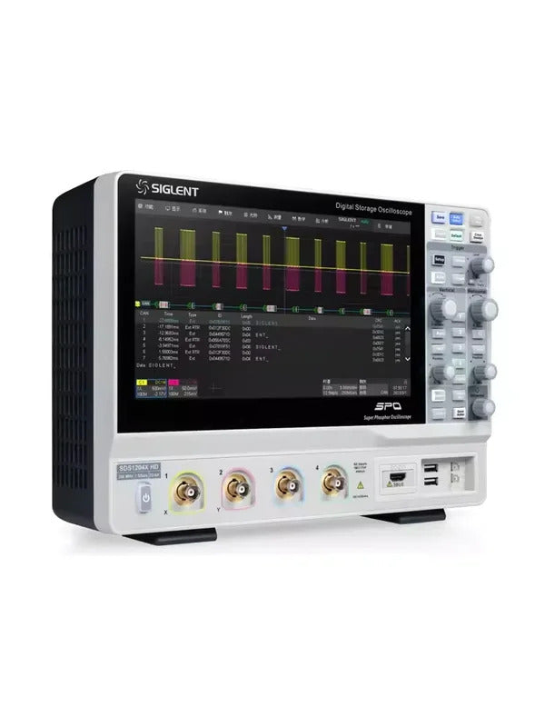 SIGLENT High resolution digital oscilloscope SDS1072X/1074X/1102X/1204X HD high-definition touch