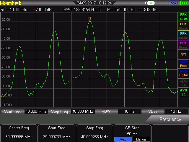 Hantek High frequency Spectrum analyzer HSA2030A/B Handheld Portable Field Strength Meter 9kHZ 3.2GHZ AC Coupled USB interface