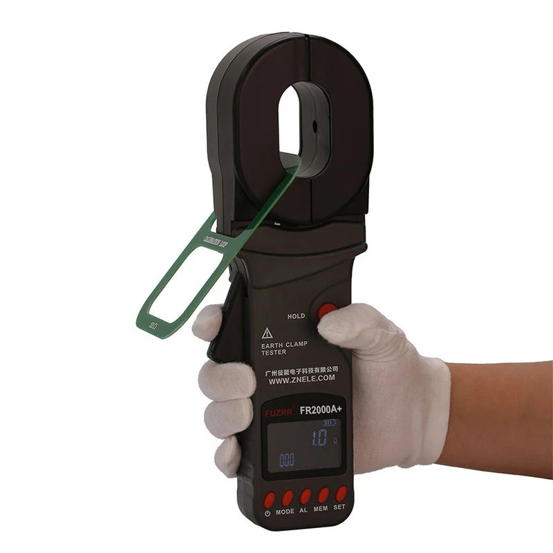 FR2000A  FR2000B  FR2000  FR2000C  Multifunction Ground Earth Resistance Meter 0-1200Ω Current 20A Loop Non Contact Tester