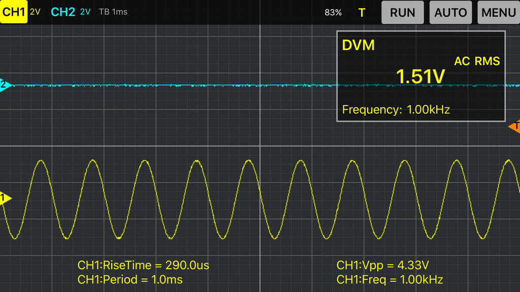 Hantek Digital Oscilloscope 2CH iDSO1070A USB iPhone/ippa-d/Android/Windows Osciloscopio Portatil With WIFI