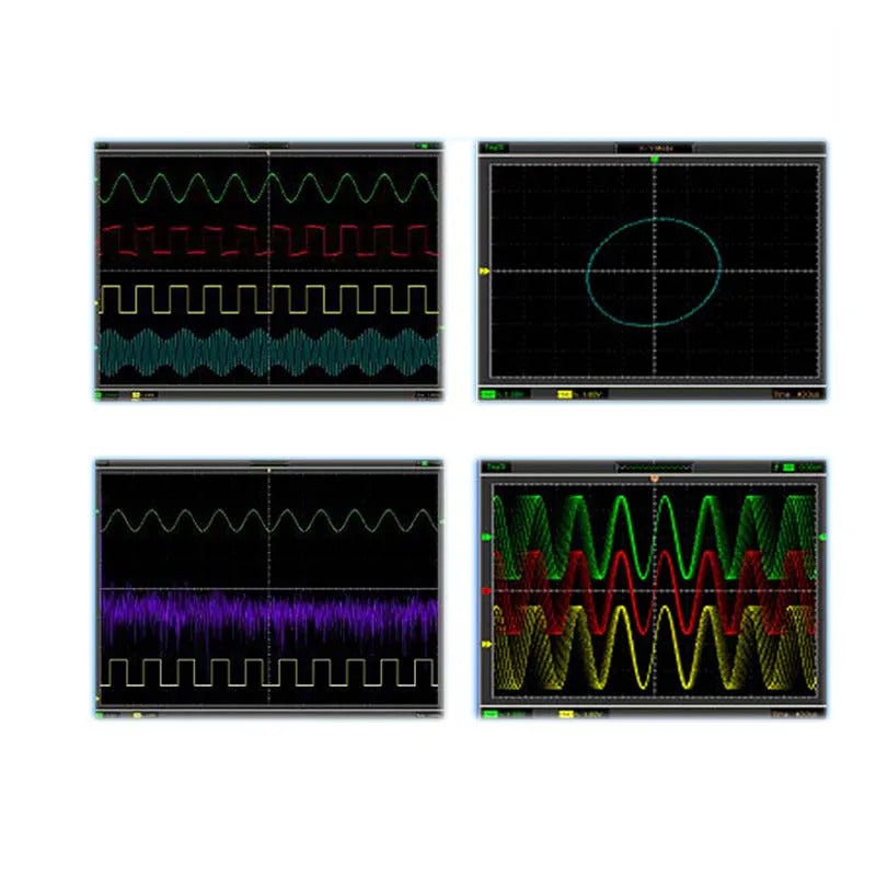 Hantek 6052BE PC-Based USB Oscilloscope 50MHz 2Channels 150MS/s Anodised Aluminium