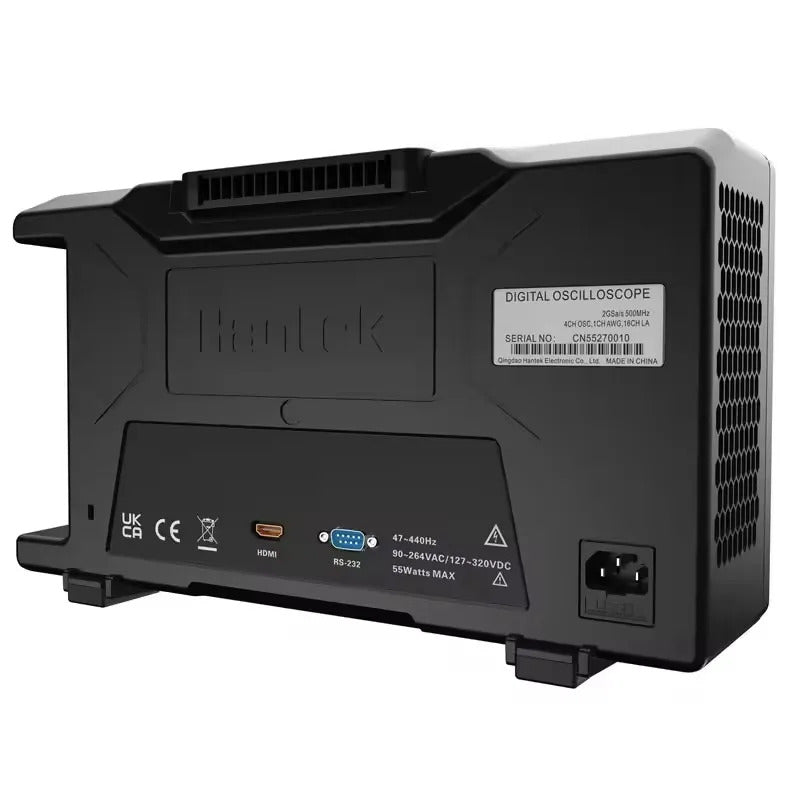 Hantek bandwidth 350MHz, 4-channel oscilloscope + 2-channel signal source + 16-channel logic analyzer, DPO8034E oscilloscope