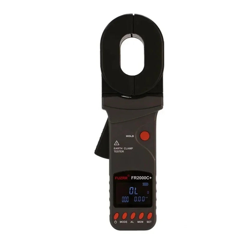 FR2000C  Multifunction Ground Earth Resistance Meter  0-1200Ω Current Tester 0.00mA-20A Loop Non Contact Detecter 300 Group Save